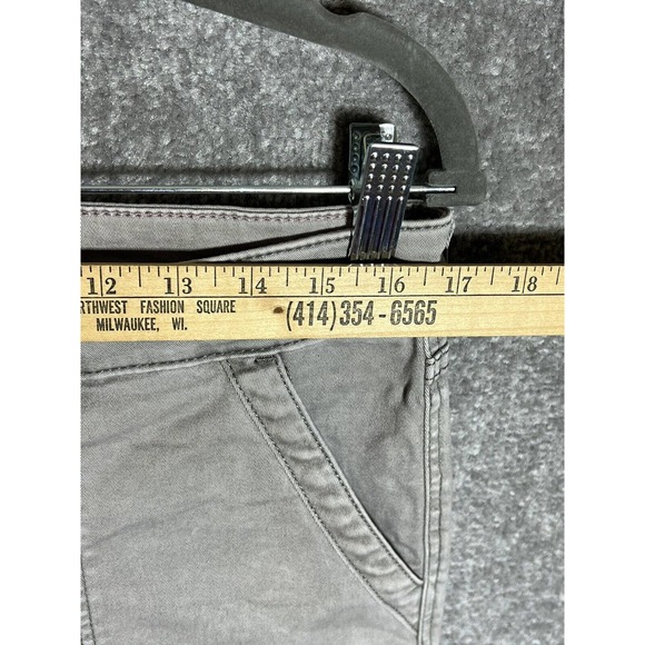Anthropologie Hei Hei Jeans Womens Size 30 Stretch Gray Straight Leg Mid Rise - Picture 8 of 11